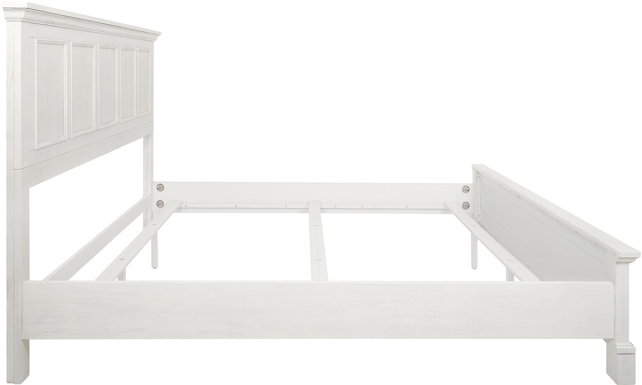 Office Star Farmhouse Basics King Bed Set - 3-Piece Bedding Collection [BP 4215 300W] | Cozy Farmhouse Style for Master Bedroom & Guest Room