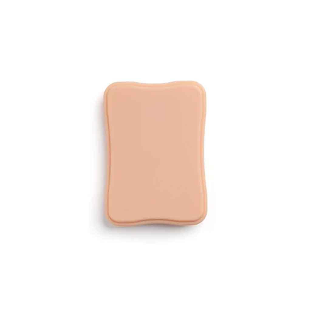 Tattooable Synthetic Small Square Plaque - Fitzpatrick Tone 2 | Micro Series Body Art | Perfect for Memorial Jewelry & Keepsake Tattoos