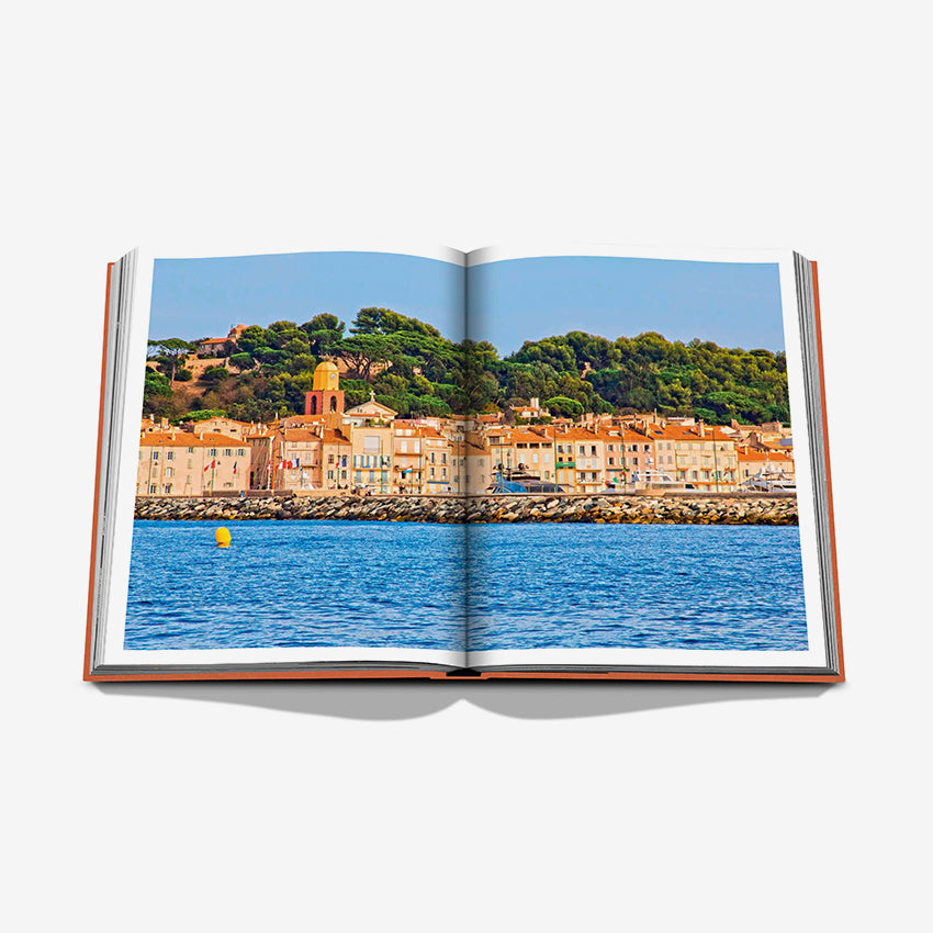 Assouline St Tropez Soleil Coffee Table Book - Luxury Travel & Lifestyle Photography for Home Decor, Coffee Tables, and Gifts