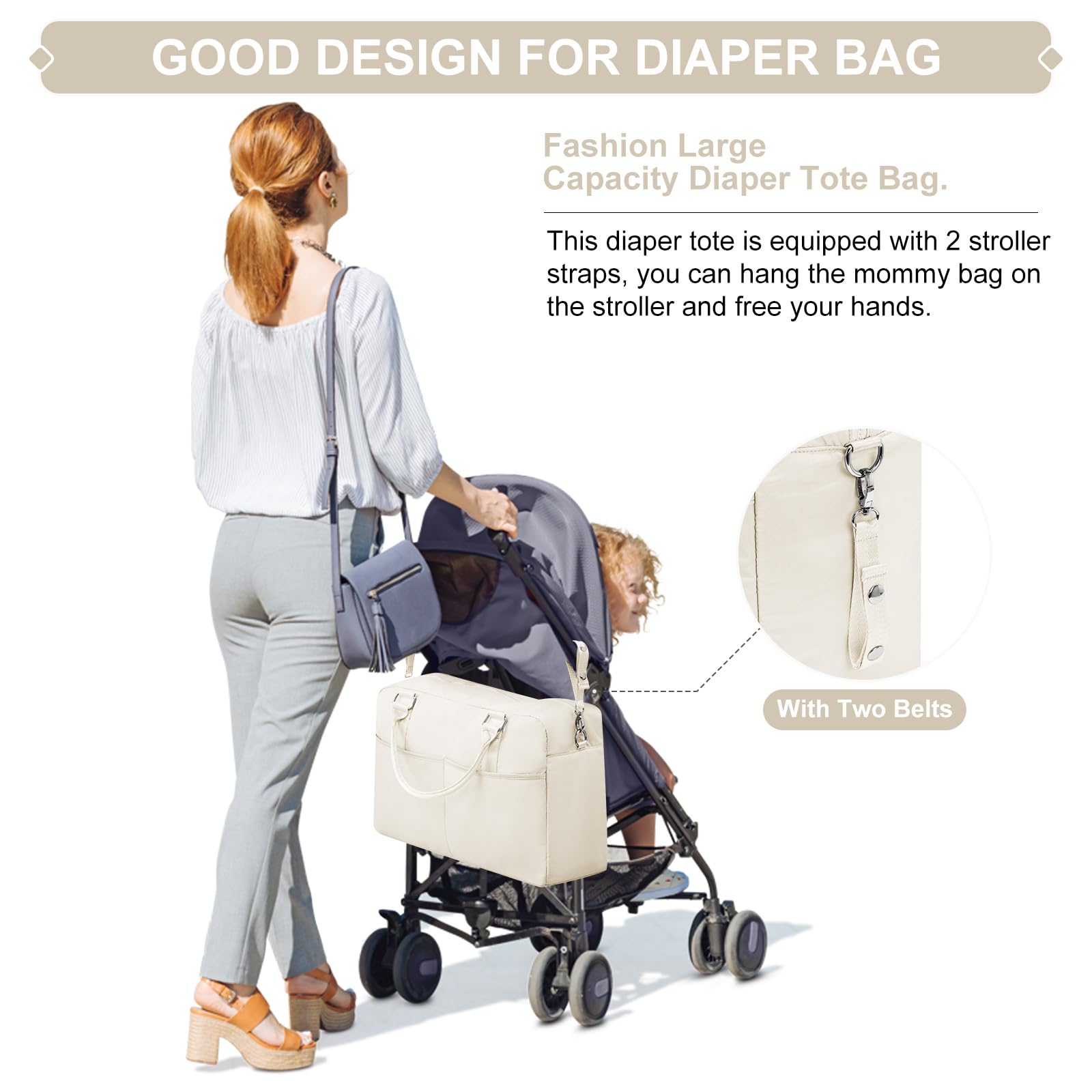 Stylish Weekender Bag for Women - Spacious Travel & Overnight Duffel with Wet Pocket & Trolley Sleeve - Perfect Carry-On Gym Bag for Sports, Workouts & Weekend Getaways