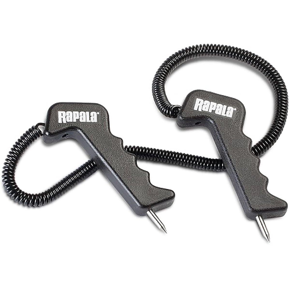 Rapala Ice Safety Spikes for Ice Fishing - Black - Emergency Ice Picks for Winter Survival & Ice Rescue Gear - Perfect for Ice Anglers, Hikers & Outdoor Enthusiasts
