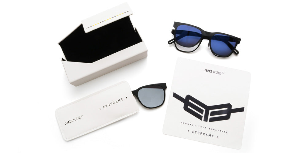 EYE Frame Glasses - Wesley Chan Collaboration | Stylish & Lightweight Eyewear for Men & Women | Perfect for Daily Wear, Work & Outdoor Activities