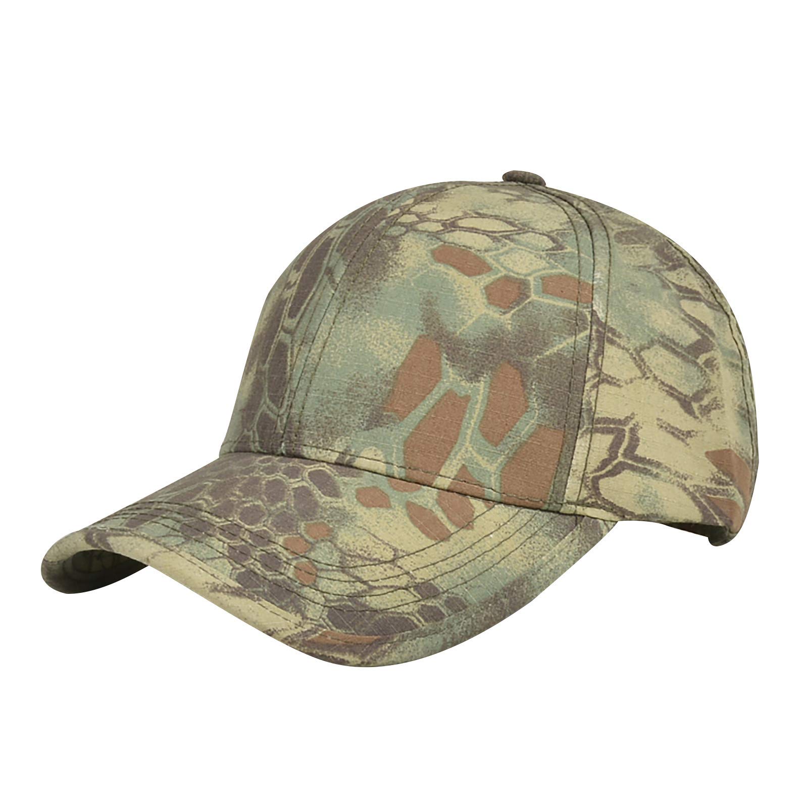 Unisex Printed Baseball Cap - Sun Protection Hat for Summer, Sports & Outdoor Activities | Snake Design Hat Storage for Baseball Caps in Closet