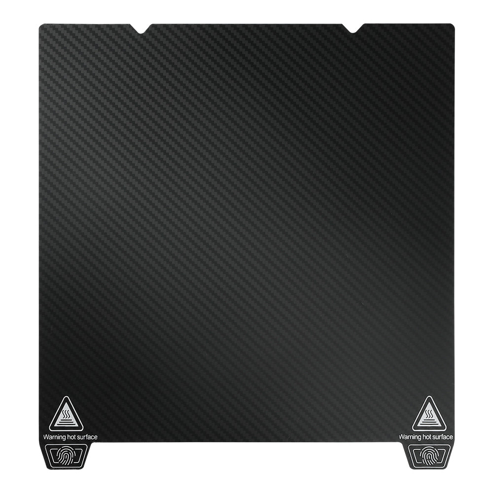 Creality K1 Max PEI & PET Spring Steel Build Plate 315x310mm - Magnetic Flexible Heated Bed with Textured PEI Sheet - Compatible with Creality K1 Max 3D Printer - Perfect for High-Temperature ABS, PLA, PETG Printing - Fast AU Stock