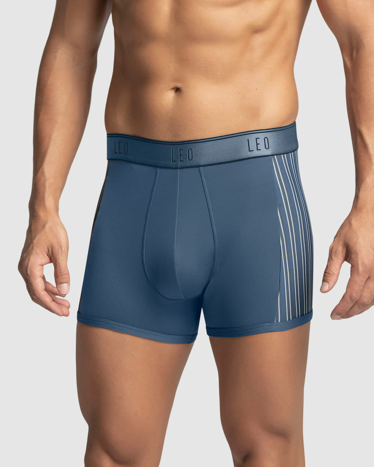 3 Pack Perfect Fit Trunk Underwear for Men with Contrast Stitching - Soft Cotton Boxer Briefs for Everyday Comfort, Workout & Lounge