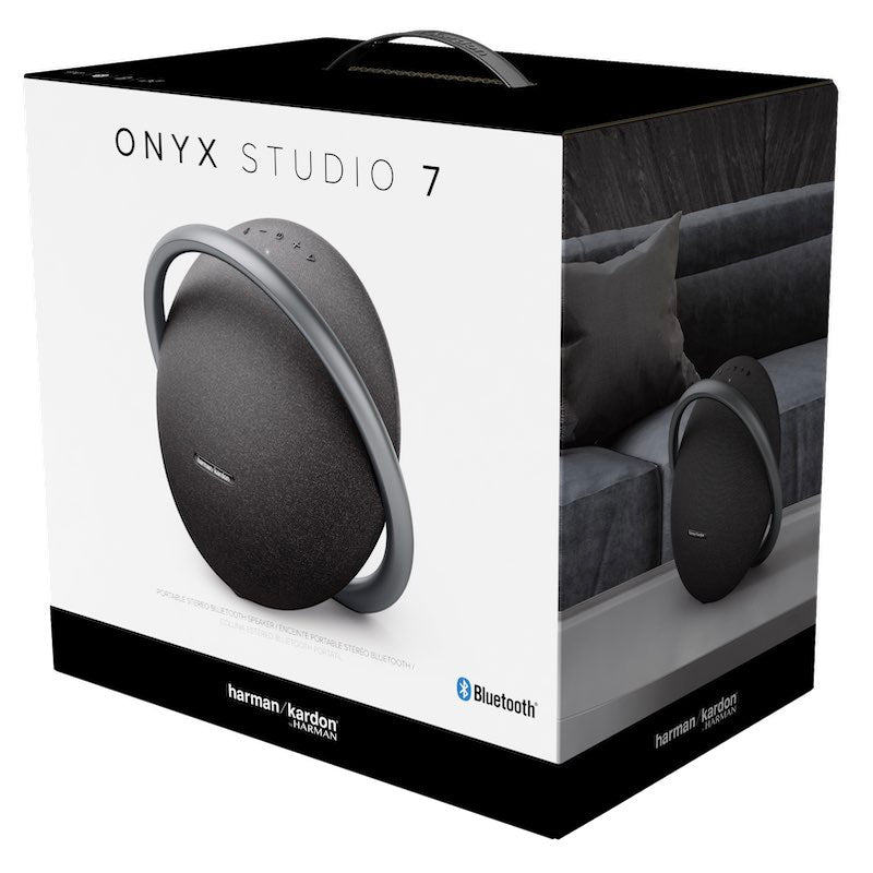 Harman Kardon Onyx Studio 7 Wireless Bluetooth Speaker - Premium Portable Sound for Home, Outdoor & Party Use