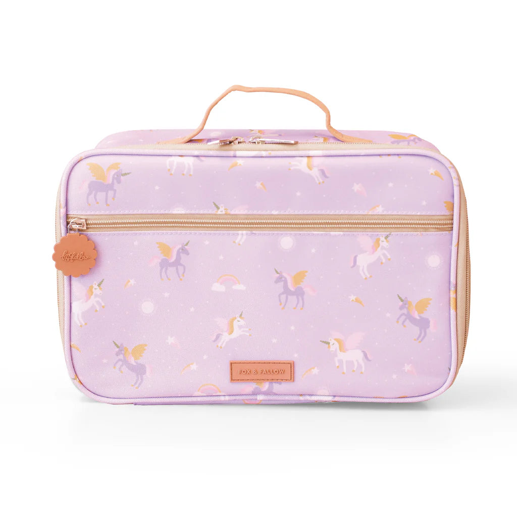 Premium Unicorn Insulated Lunch Bag for Kids - Leakproof & Reusable Thermal Food Container - Perfect for School, Work, Picnics & Outdoor Activities