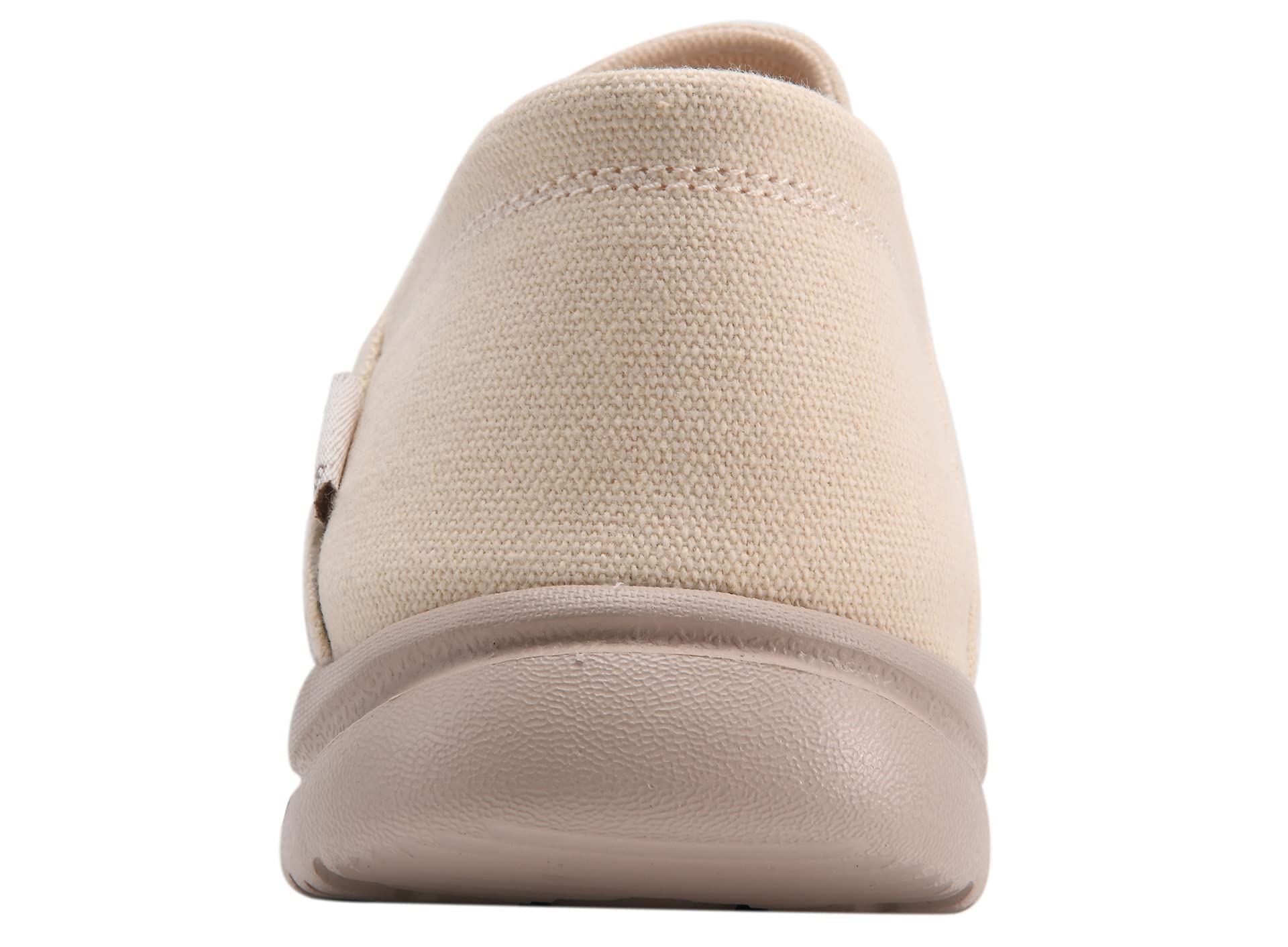 **Men's Slip On Canvas Loafers - Comfortable Boat Deck Shoes with Non-Slip Rubber Sole for Casual Wear, Walking & Travel**