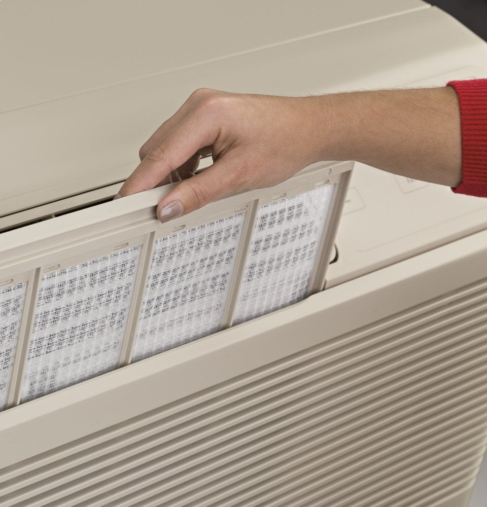 GE AZ45E15DAB Zoneline® 230/208 Volt Cooling & Electric Heat Unit - Perfect for Hotels, Apartments, and Office Spaces