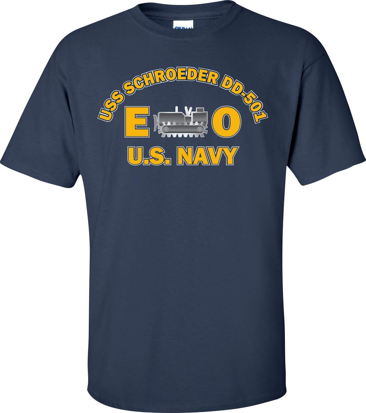 USS Schroeder DD-501 Navy Ship Rate EO Equipment Operator Hat - Vintage Military Cap for Collectors & History Enthusiasts | Perfect for Reenactments, Display & Gift Giving