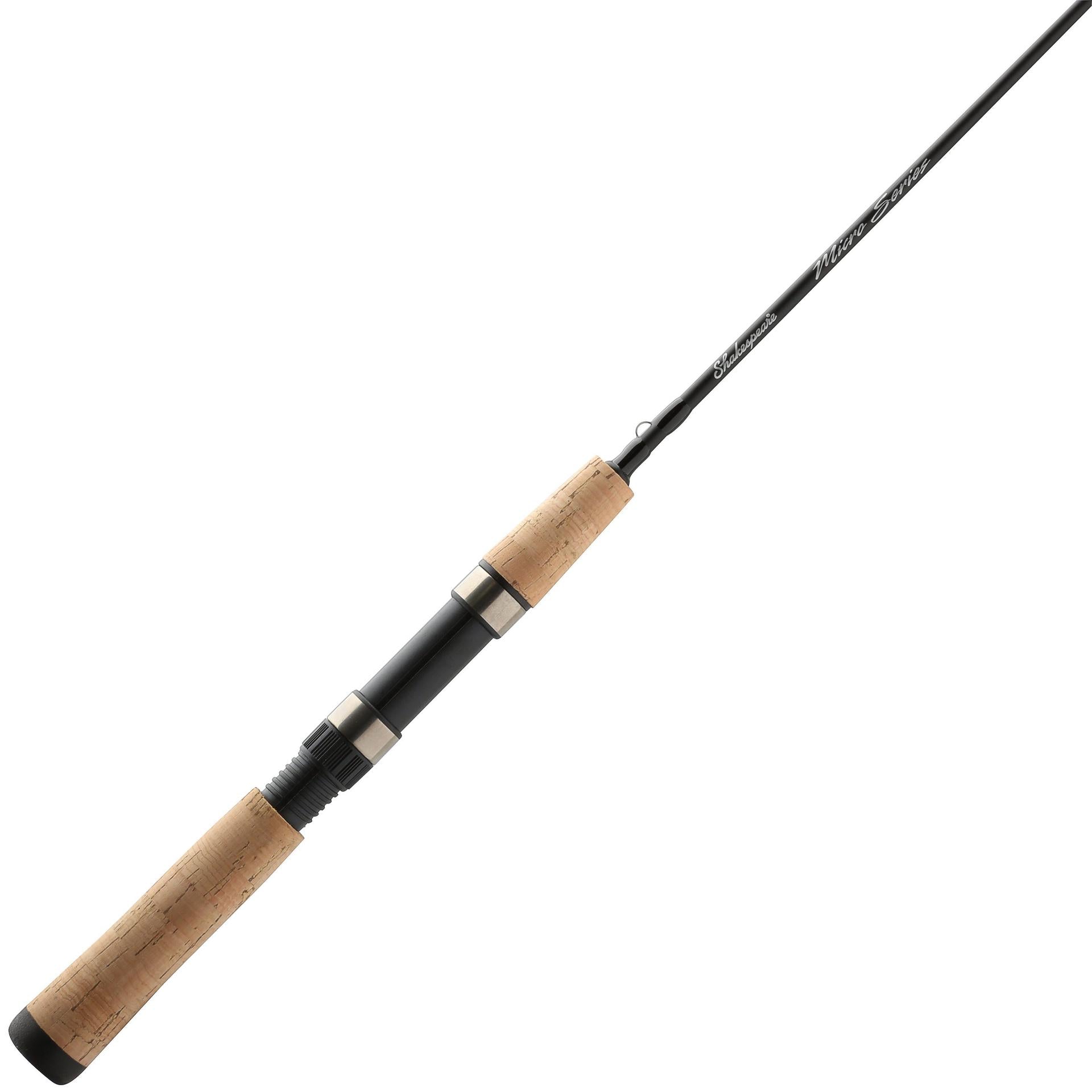 Micro Series Spinning Fishing Rod - Lightweight Graphite Freshwater & Saltwater Fishing Pole for Bass, Trout, and Walleye | Perfect for Shore Fishing, Boat Angling, and Kayak Adventures
