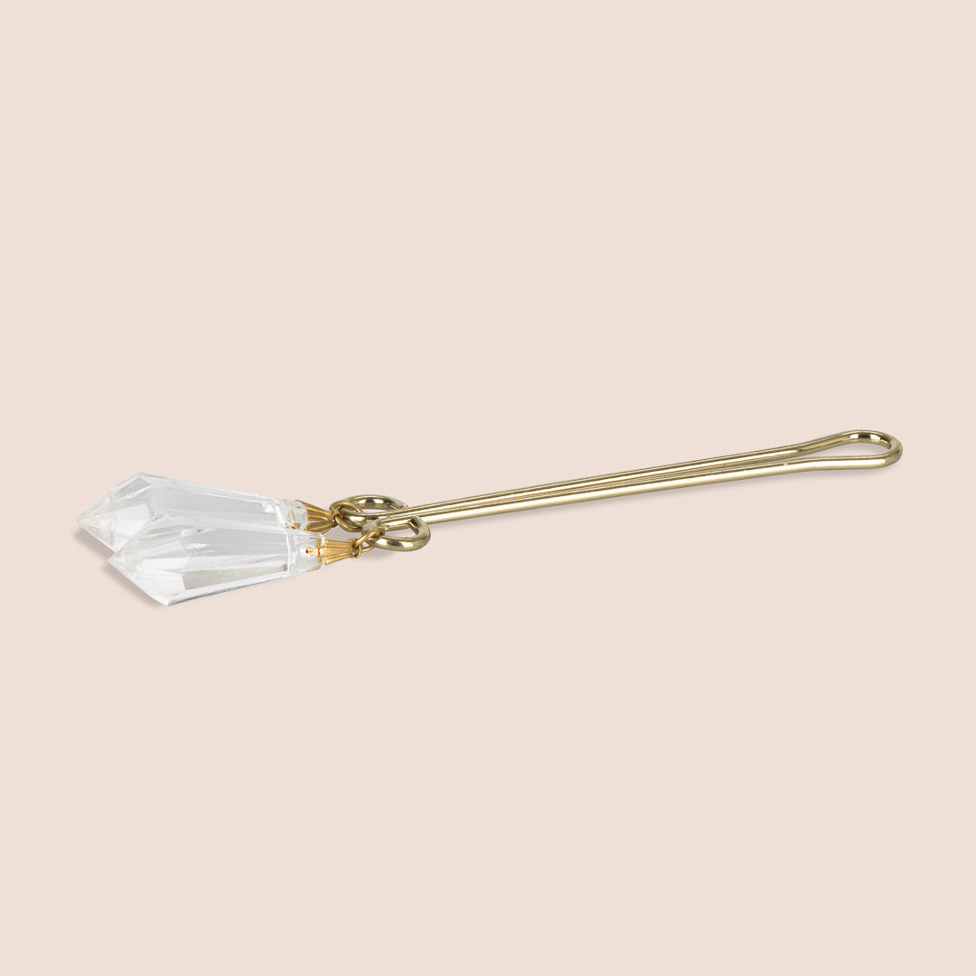 Sensual Crystal Clitoral Jewelry - Non-Piercing Intimate Play Accessory for Women | Perfect for Couples Play, Bachelorette Parties & Sensual Enhancement