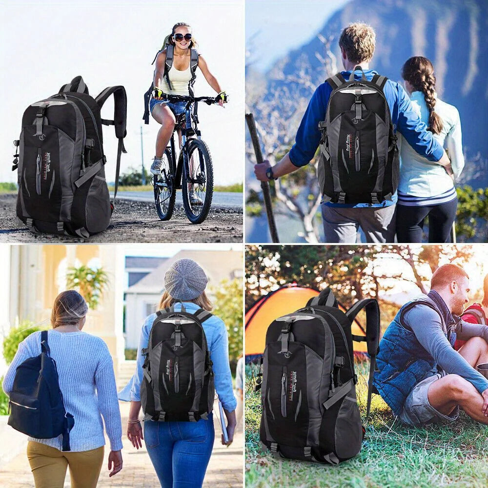**Large Capacity Waterproof Hiking Backpack for Men - Lightweight Outdoor Travel Backpack for Camping, Trekking & Mountaineering | Durable Sports Daypack for Adventure & Daily Commute**