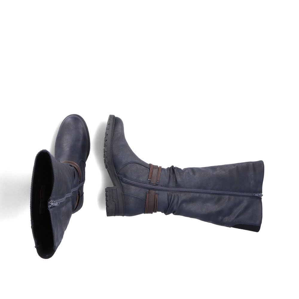 Rieker Women's Winter Boots 91694 - Waterproof, Comfortable & Stylish Ladies Boots for Cold Weather, Snow & Outdoor Activities