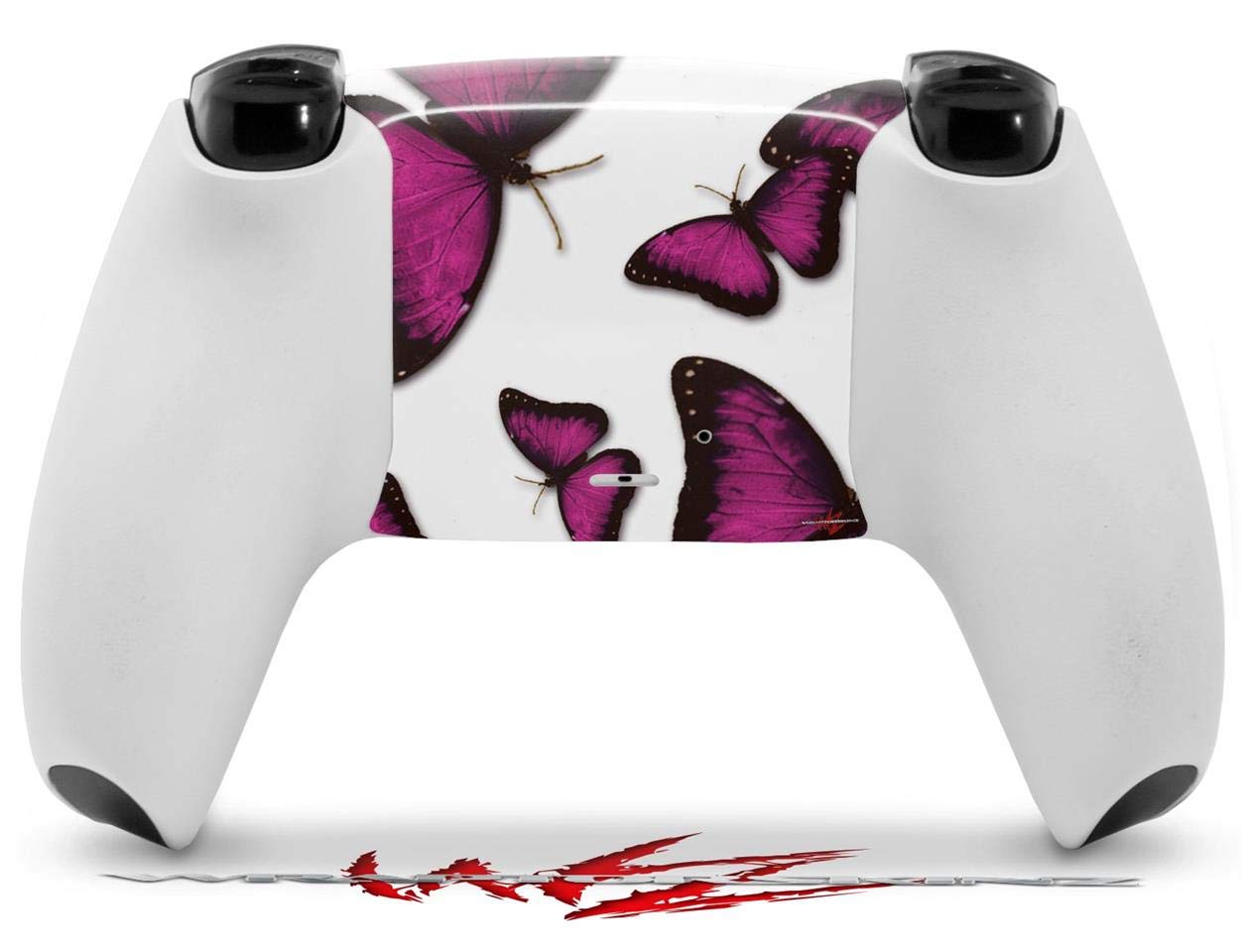 PS5 DualSense Controller Skin Wrap - Butterflies Purple for Gaming Protection