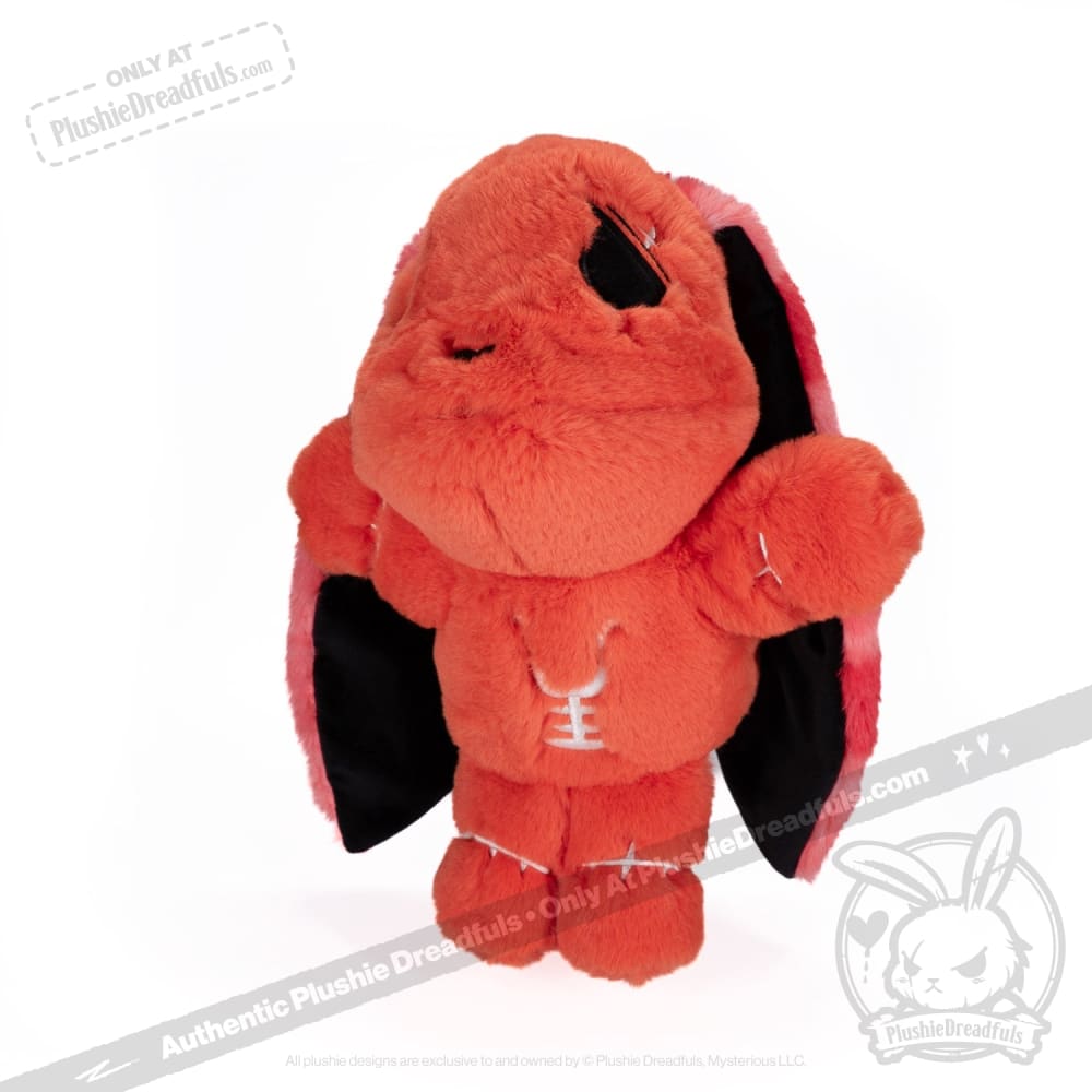 Plushie Dreadfuls Anxiety Rabbit Stuffed Animal - Soft Emotional Support Plush Toy for Stress Relief & Comfort, Perfect for Therapy, Kids Room Decor, and Anxiety Relief Gifts