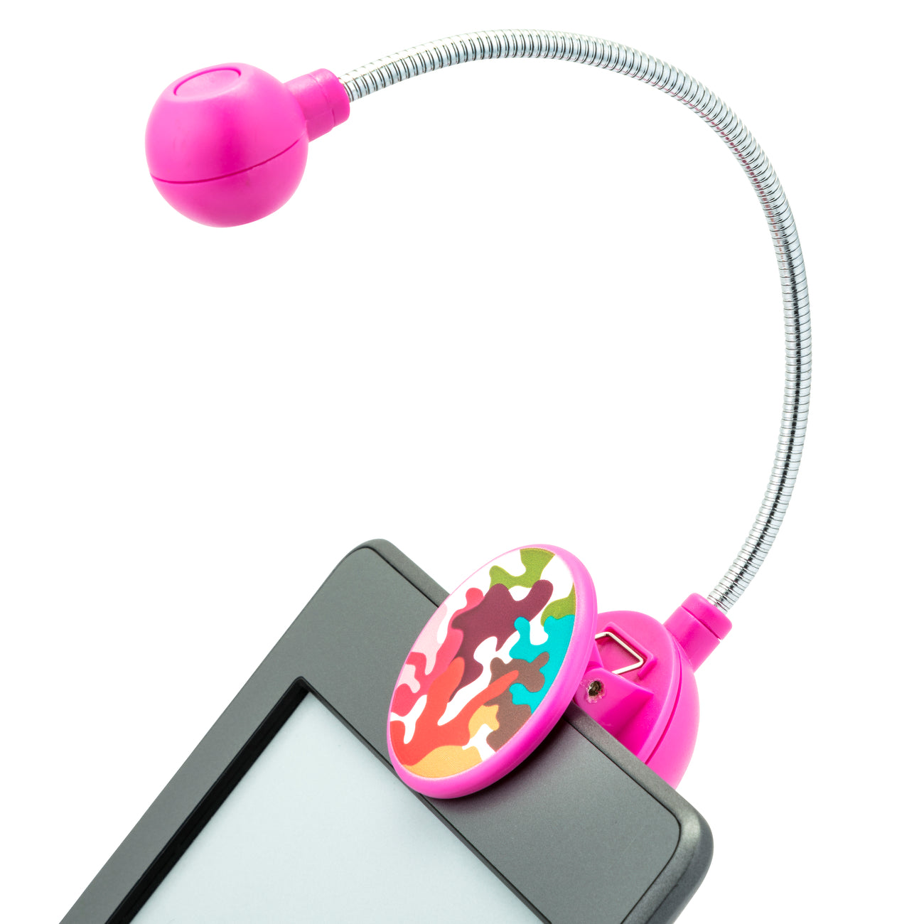 French Bull LED Disc Book Light - Adjustable Clip-On Reading Light for Books, Kindle, and Nightstand - Perfect for Bedtime Reading, Studying, and Travel