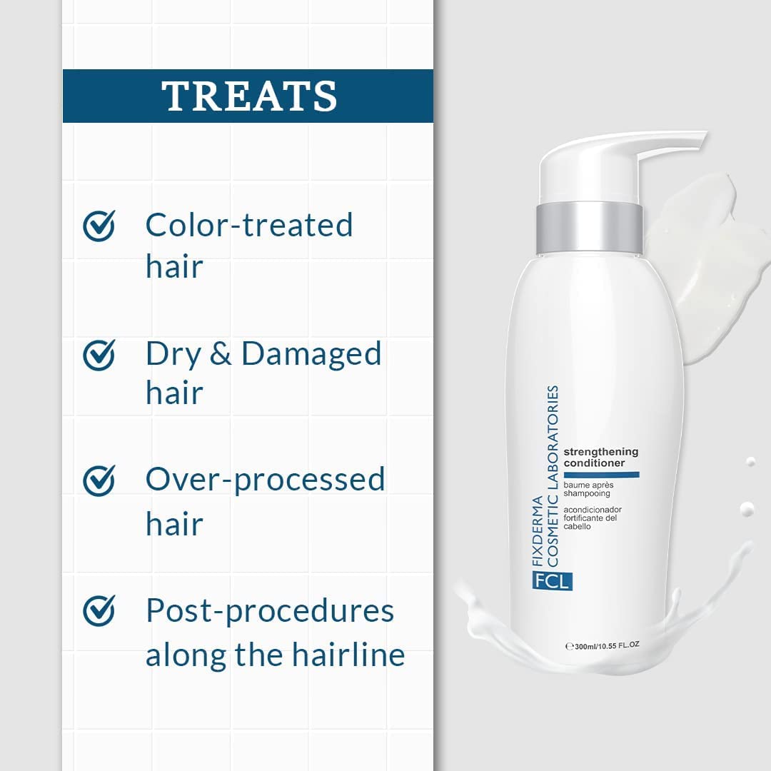Pub Strengthening Hair Conditioner for Women & Men - 300ml | Sulfate & Paraben Free | Deep Moisturizing Treatment for Dry Hair | Promotes Strong, Shiny & Healthy Hair | Perfect for Daily Use, Damaged Hair Repair & Salon-Quality Results at Home