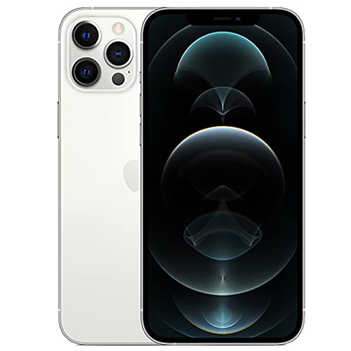 Refurbished Apple iPhone 12 Pro 512GB Silver - Verizon Unlocked Smartphone | Premium Renewed Phone with Face ID, 5G & OLED Display | Perfect for Business, Travel & Photography