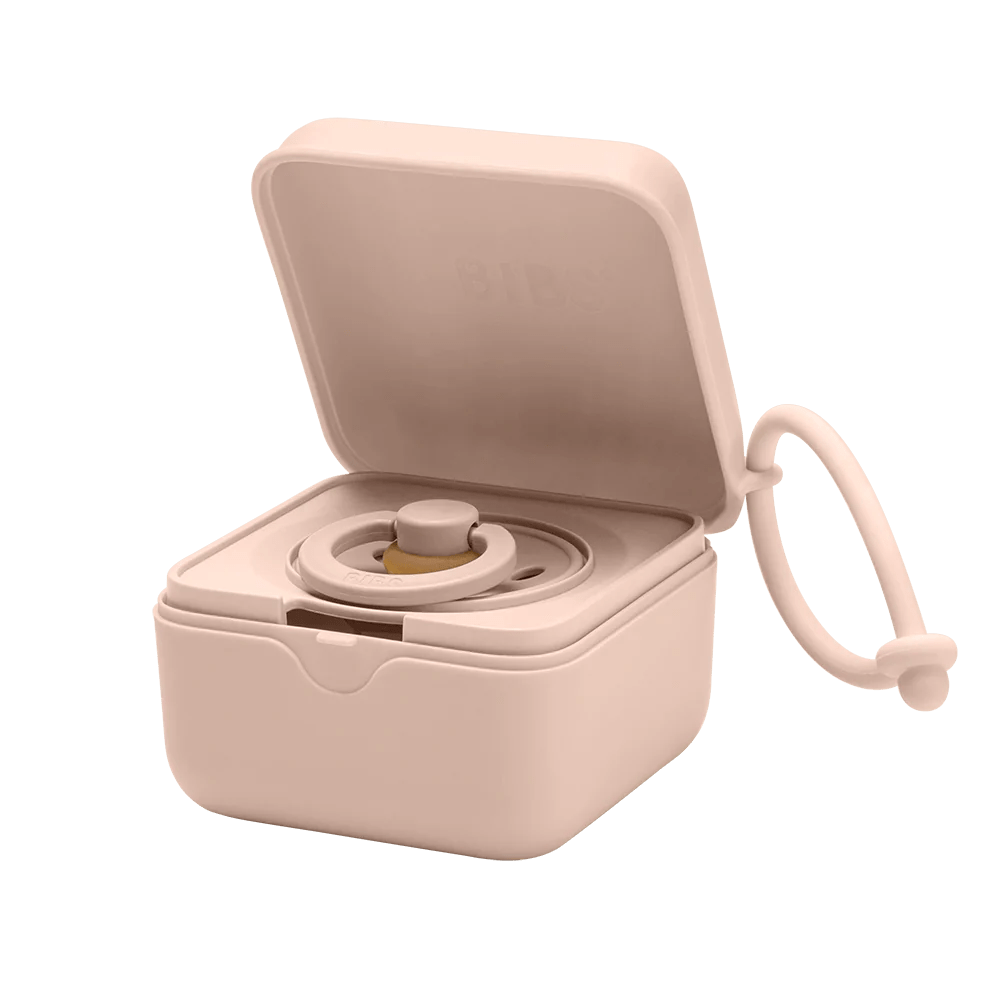 BIBS Baby Pacifiers - BPA-Free Natural Rubber Soothers for Newborns & Infants - Perfect for Daycare, Travel & Sleep Comfort