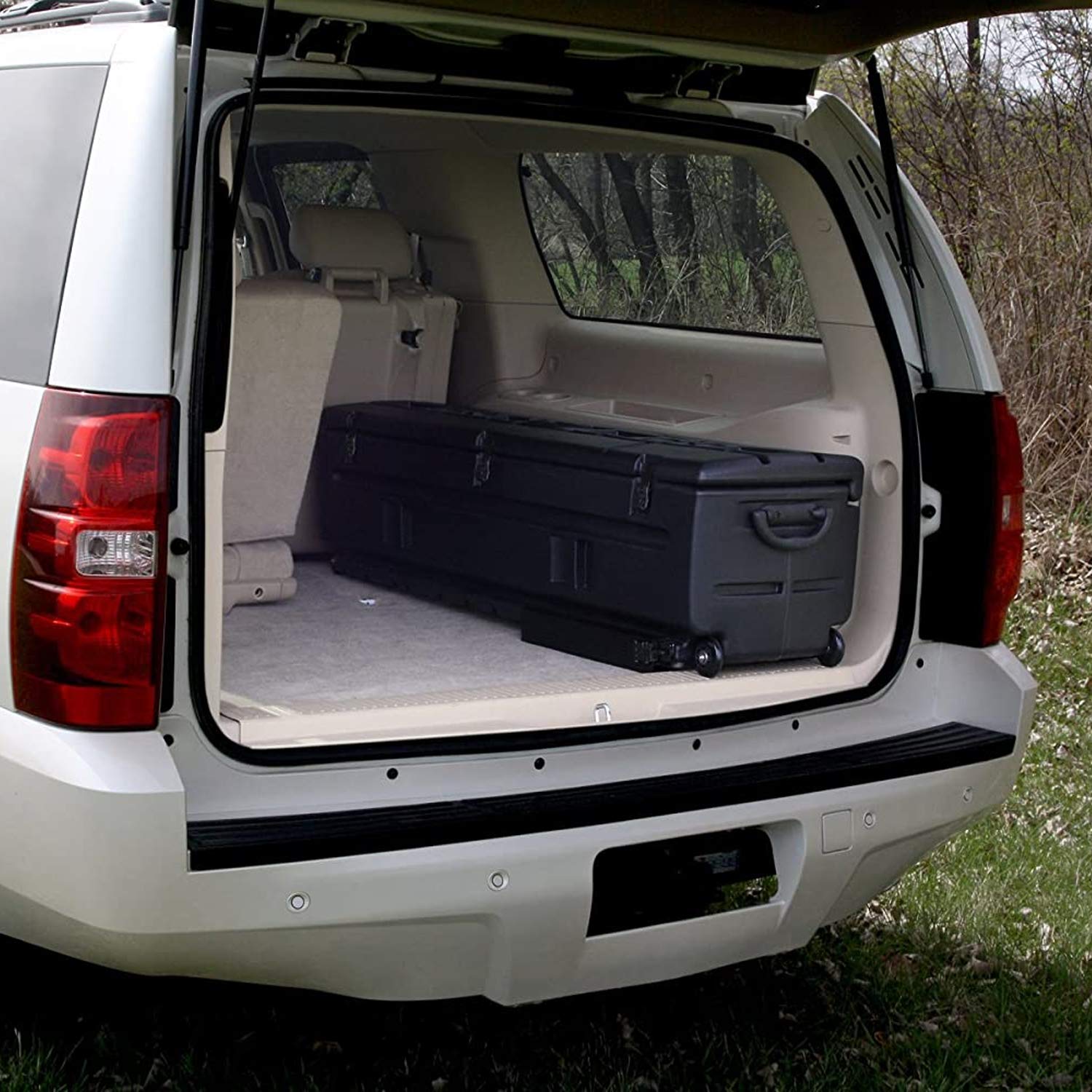 DU-HA 70104 Black Under Seat Truck Storage Organizer - Heavy Duty Slide Bracket Tote for Pickup Trucks, SUVs & Vans - Perfect for Tools, Gear & Work Equipment Organization