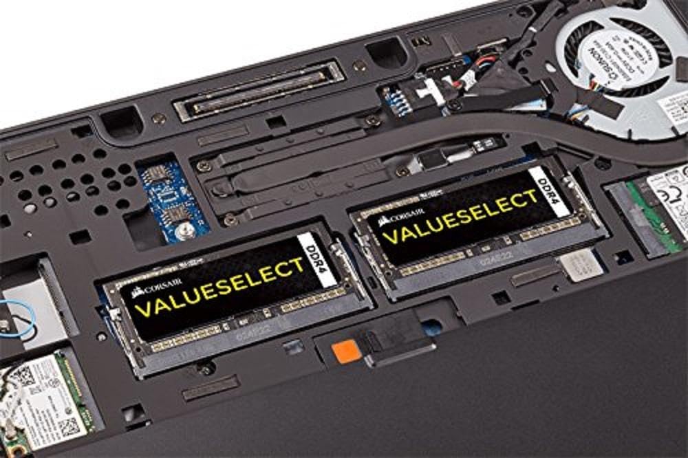 Corsair Value Select 16GB (1x16GB) DDR4 2133MHz SODIMM Laptop Memory - C15 Latency, Black - Upgrade Your Notebook for Gaming & Productivity