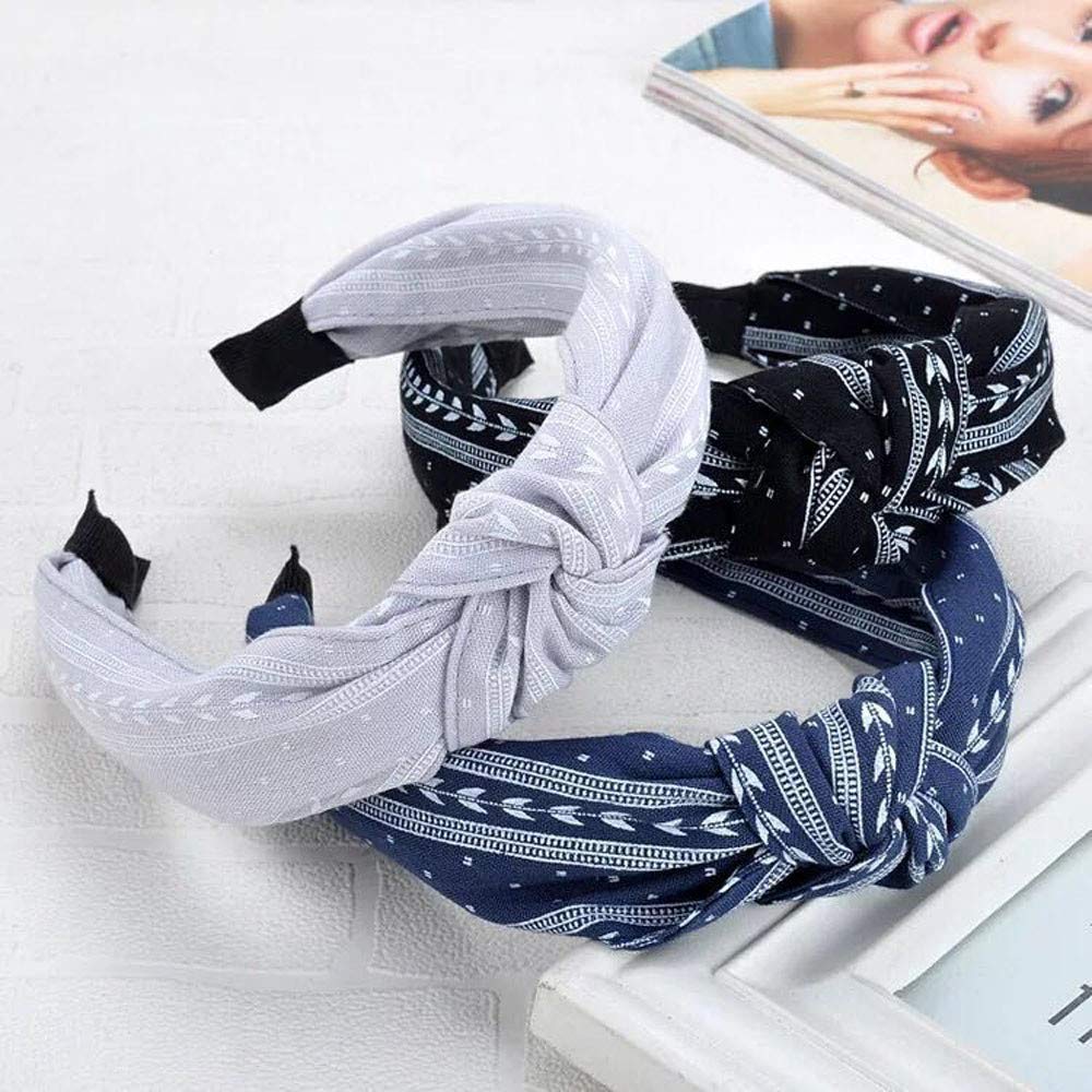 Women's Fashion Hairbands - Bow & Cross Knot Headbands for Girls, Sweet & Simple Hair Accessories | Perfect for Everyday Wear, Parties & Gifts