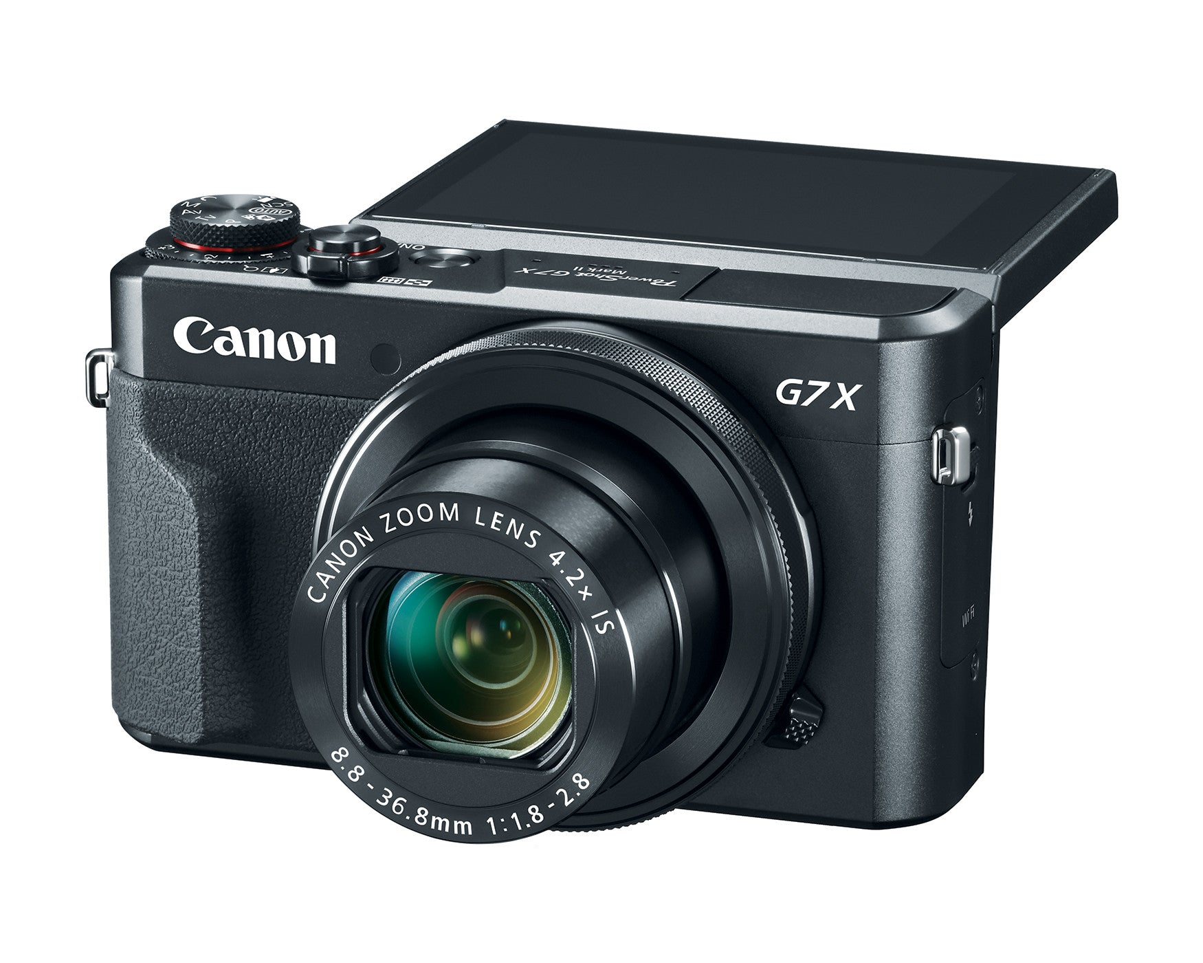 Canon PowerShot G7X Mark II Digital Camera - 20.1MP 4.2x Optical Zoom Vlogging Camera with 4K Video, Flip-Up Touchscreen for YouTube, Travel & Photography