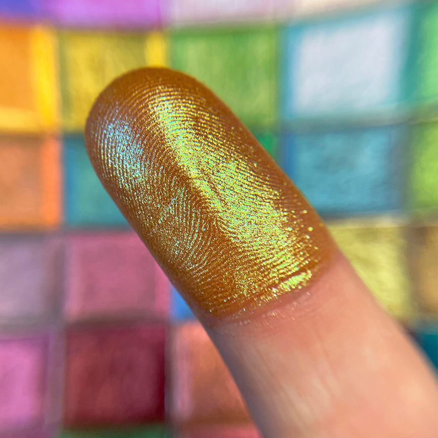 Multichrome Glitter Eyeshadow - Long Lasting Pigmented Makeup for Stunning Eye Looks | Perfect for Parties, Cosplay & Special Occasions