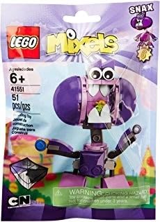 LEGO Mixels Mixel Snax 41551 Building Kit - Creative Construction Toy for Kids, Fun Collectible Figures - Perfect for Playtime, Birthday Gifts & STEM Learning Activities