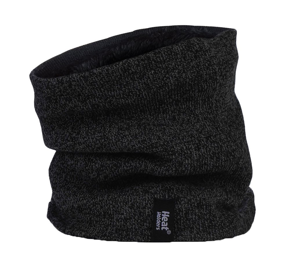 Heat Holders Men's Thermal Winter Neck Gaitor - 2.6 Tog Insulated Fleece Scarf - One Size for Outdoor Activities, Skiing & Cold Weather Protection