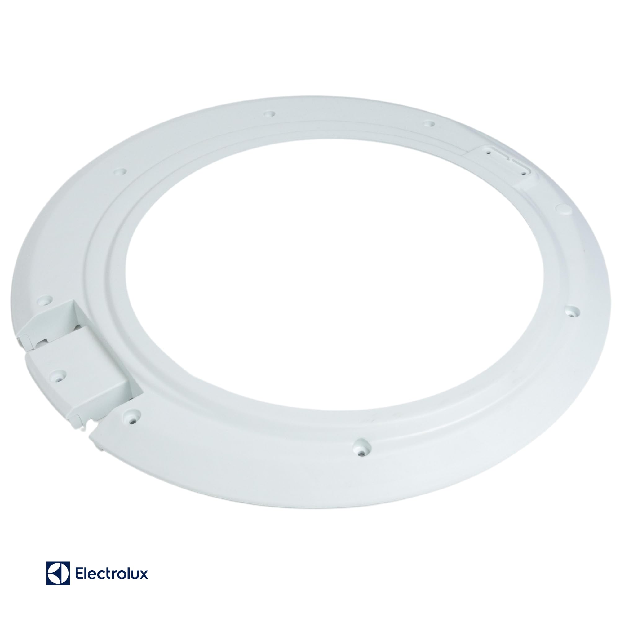Electrolux 134550700 White Washer Inner Door Frame Replacement Part for Washing Machines - Perfect for Laundry Room Repairs & Appliance Maintenance