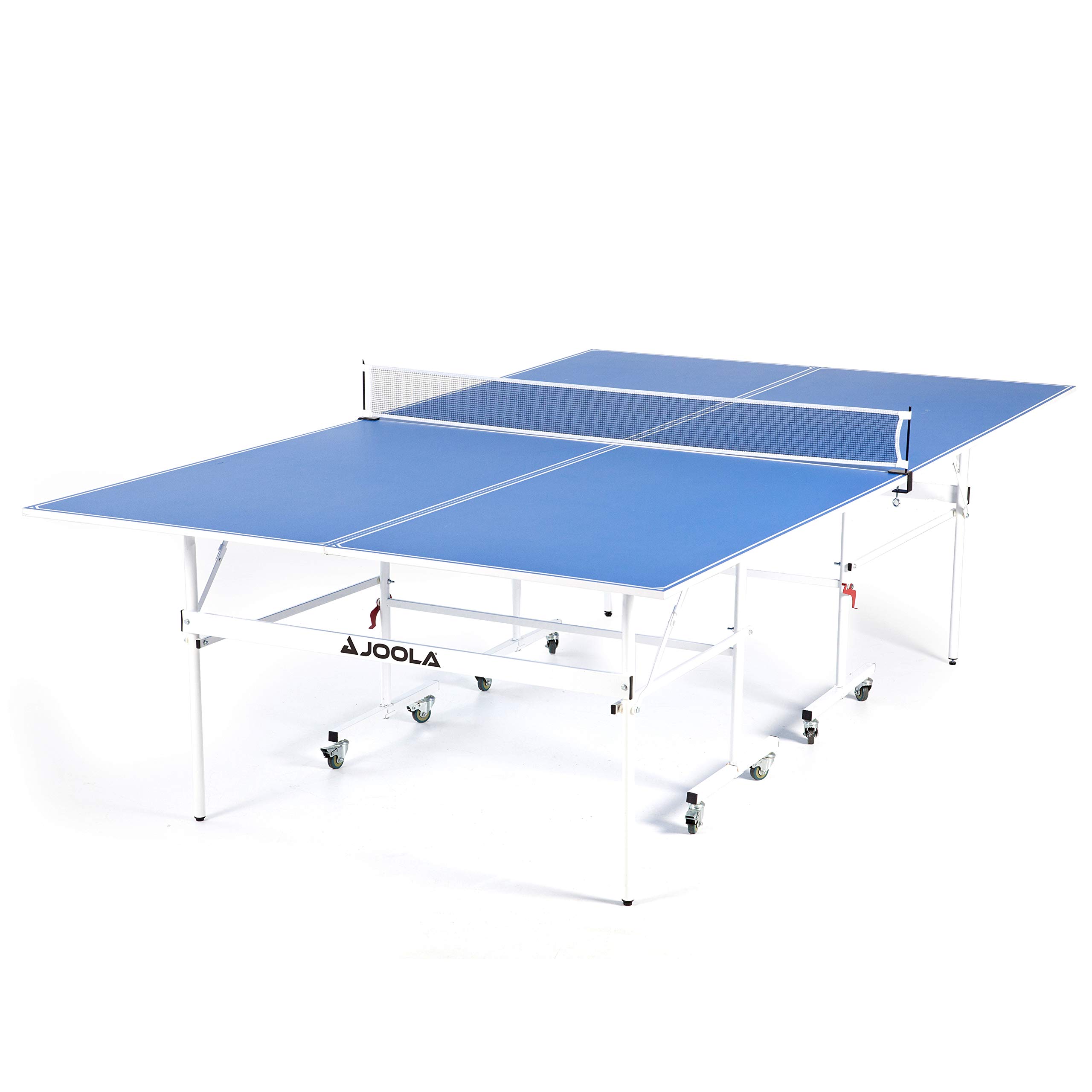 JOOLA 15mm Indoor Ping Pong Table with Quick Clamp Net - Professional Regulation Size Table Tennis Table for Home & Office - Compact Storage Design for Easy Setup - Perfect for Training, Recreation & Family Fun