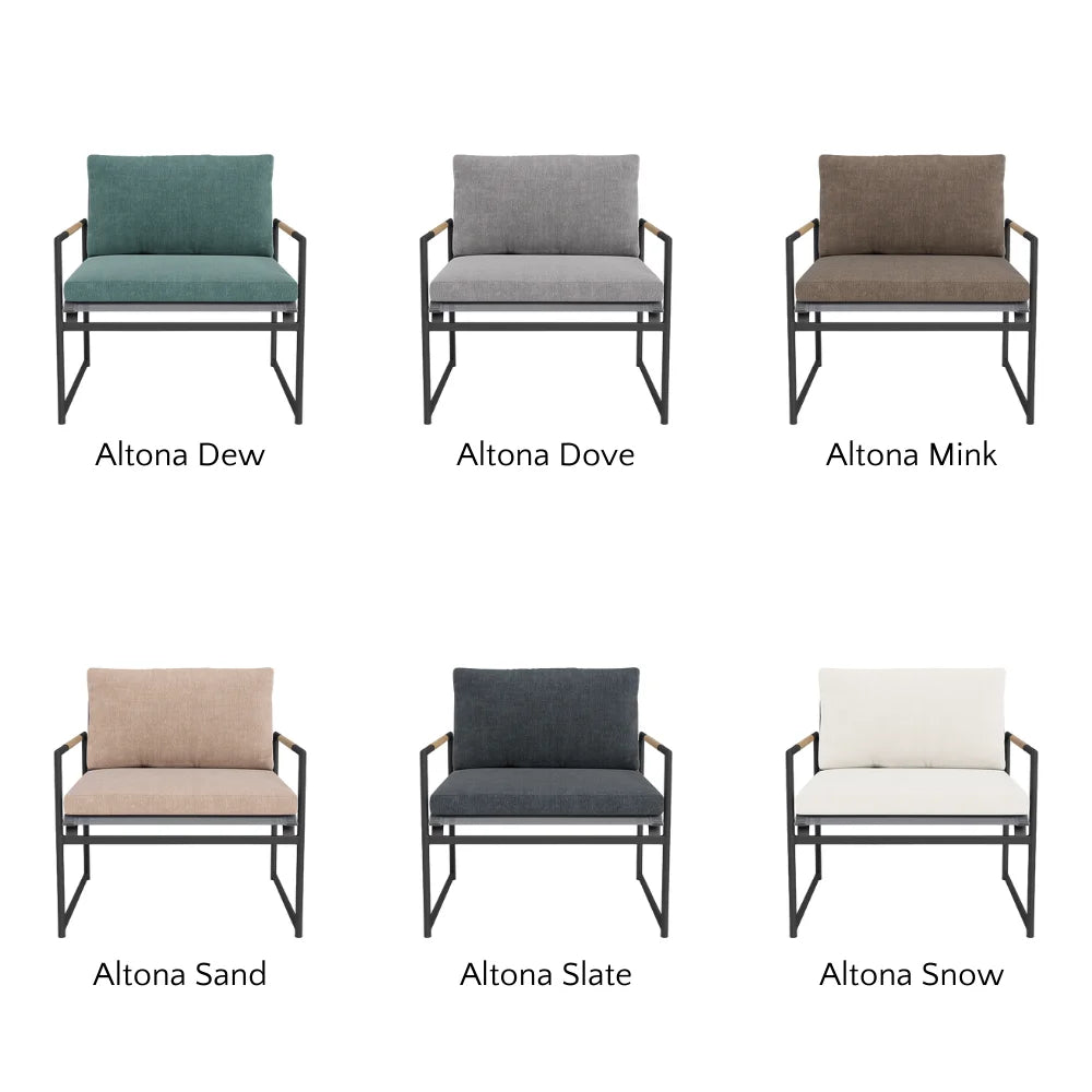 Premium Breeze Aluminum Outdoor Lounge Chair - Lightweight, Durable & Weather-Resistant Patio Furniture for Poolside, Garden, Deck & Backyard Relaxation