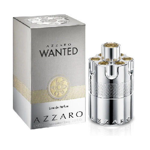 Azzaro Wanted 100ml Eau de Parfum for Men - Fresh Spicy Cologne with Tonka Bean & Vetiver Notes | Perfect for Date Night & Special Occasions