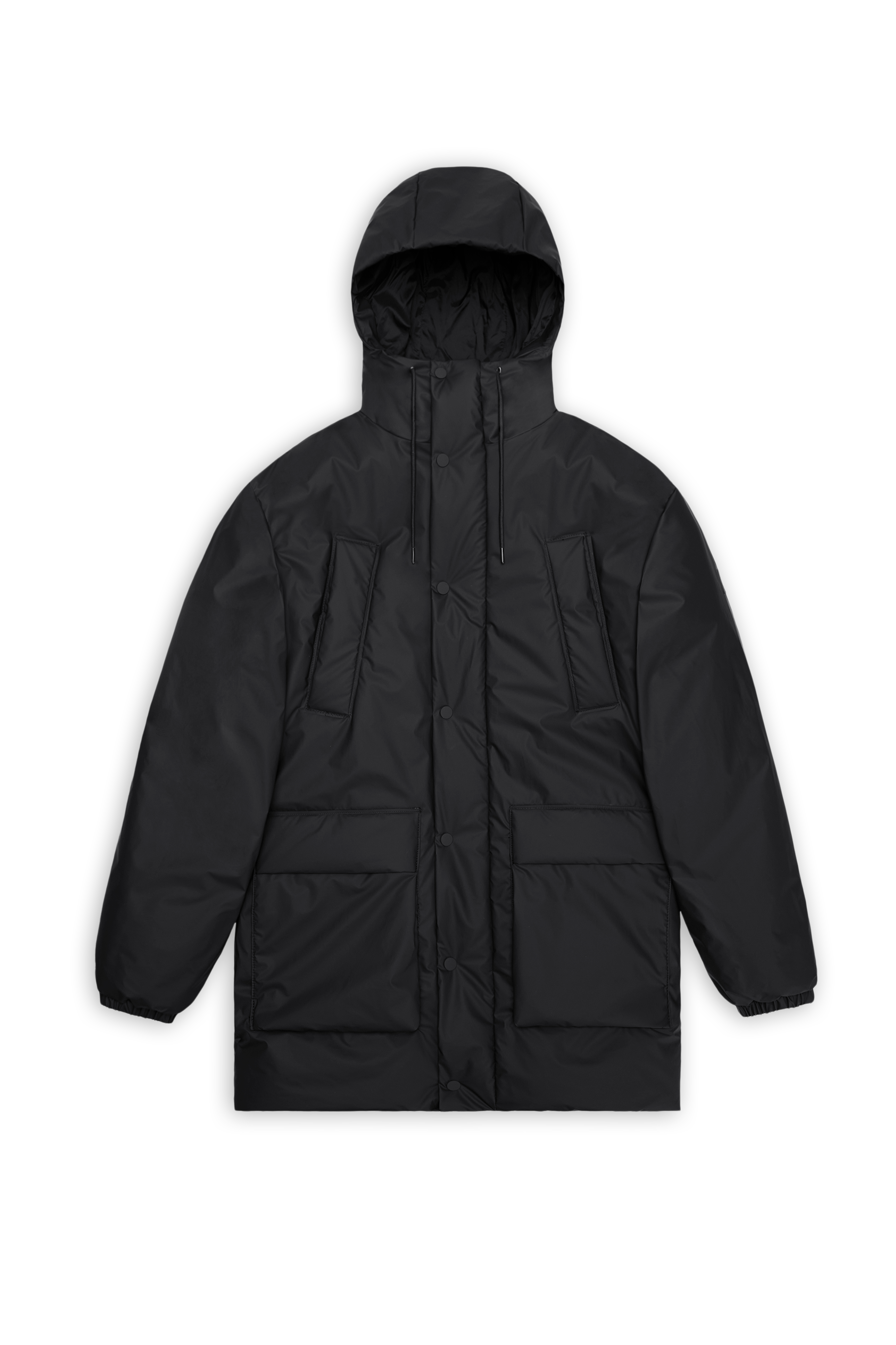 Lohja Men's Long Insulated Cargo Jacket - Waterproof Winter Coat for Outdoor Work & Hiking | Heavy Duty Workwear with Multiple Pockets