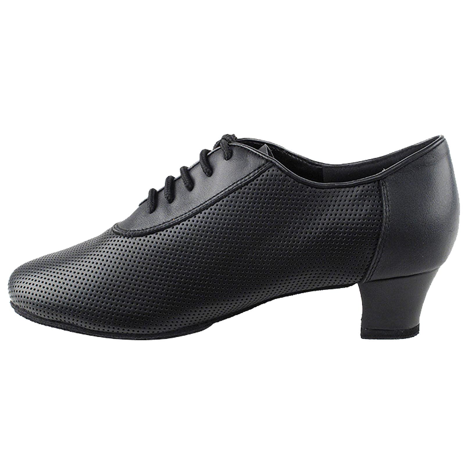 Professional Women's Ballroom Dance Shoes - Double Sole Coaching Shoes CD1122DBEB 1.5