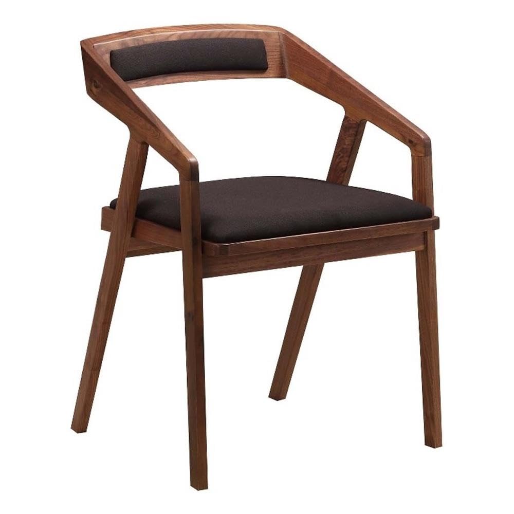 Dagma Arm Chair - Modern Home Collection, Black Upholstered Lounge Chair for Living Room, Office, or Reading Nook