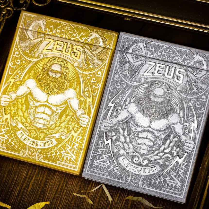 Zeus Playing Cards - Premium Quality Poker Cards for Magic Tricks, Card Games & Collectibles | Perfect for Poker Nights, Magic Shows & Gifts