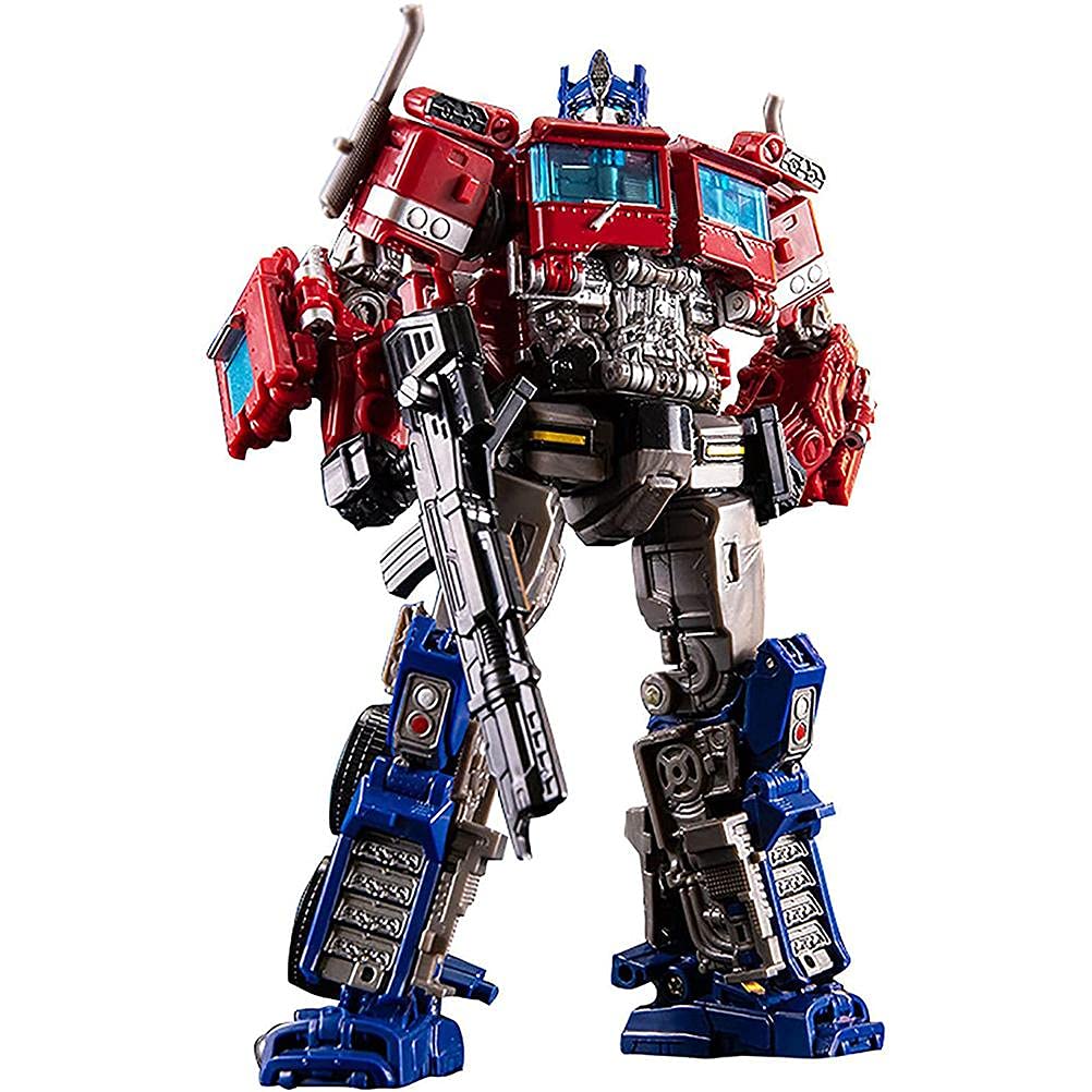 Optimus Prime Transformers Toy - Convertible Robot Action Figure for Kids & Adults | Collectible Transformers Model for Play, Display & Gifts (Kangmeile)