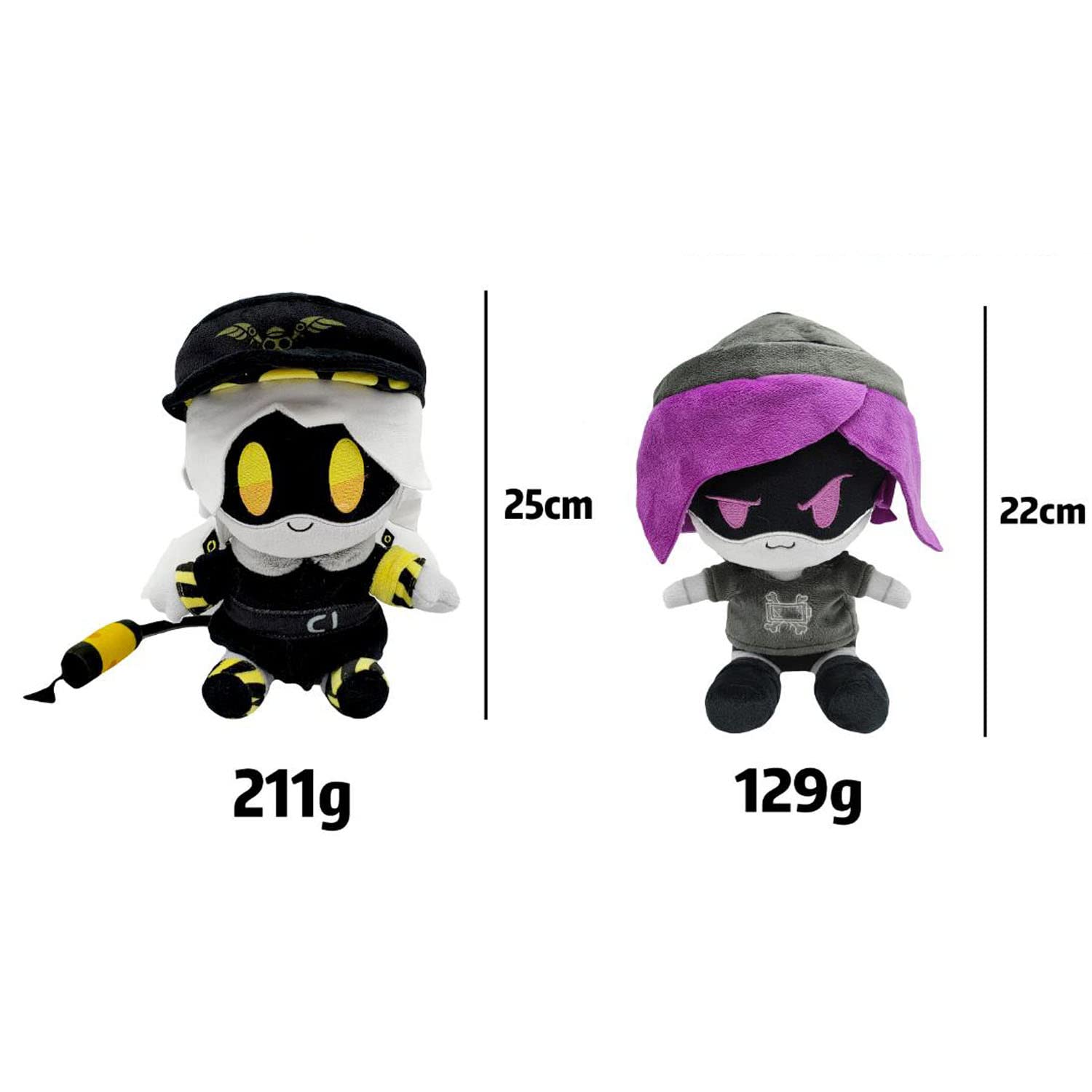 XIAOYIYI Murder Drones Plush Toy - Cute Cartoon Stuffed Doll for Boys, Girls & Fans | Soft Animation Character Collectible | Perfect Gift for Birthday, Christmas & Drone Enthusiasts