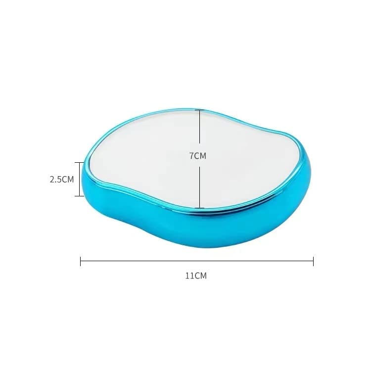 **Painless Crystal Hair Eraser for Women & Men - Exfoliating Magic Hair Remover for Legs, Arms & Back - Smooth Skin Solution (1PC, Blue) - Perfect for Home Spa & Travel**
