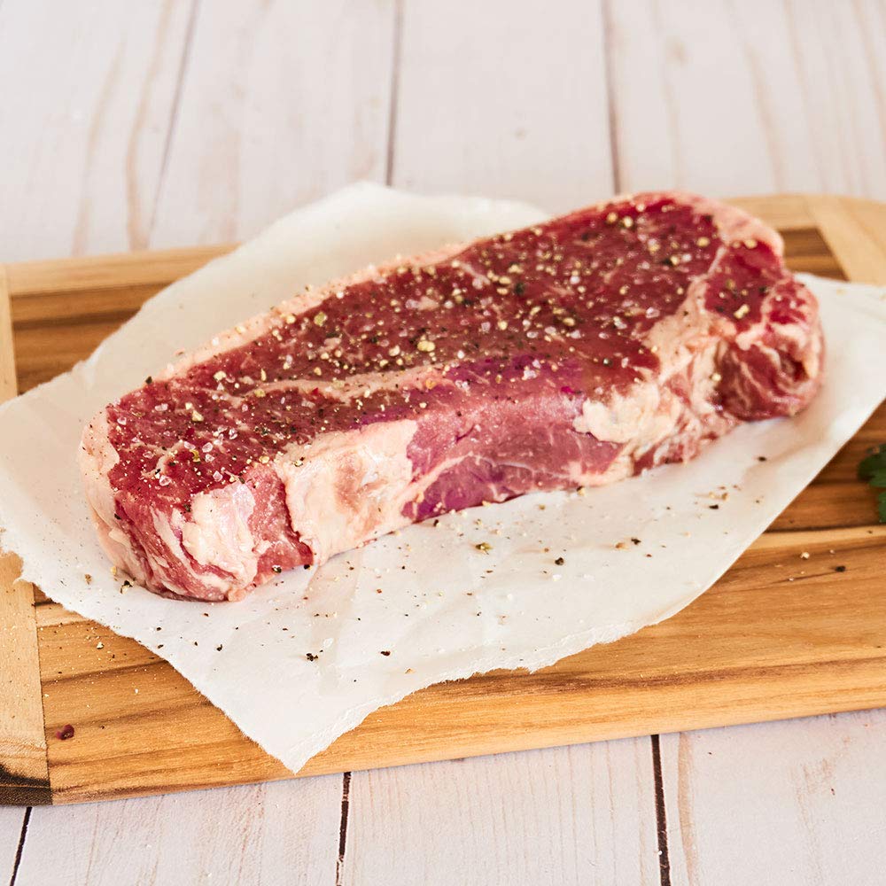 Nebraska Star Beef Prestige Steaks - 12 Pack NY Strip Steaks (12oz Each) with Signature Seasoning | Premium Grass-Fed Beef for Grilling, BBQ & Special Occasions