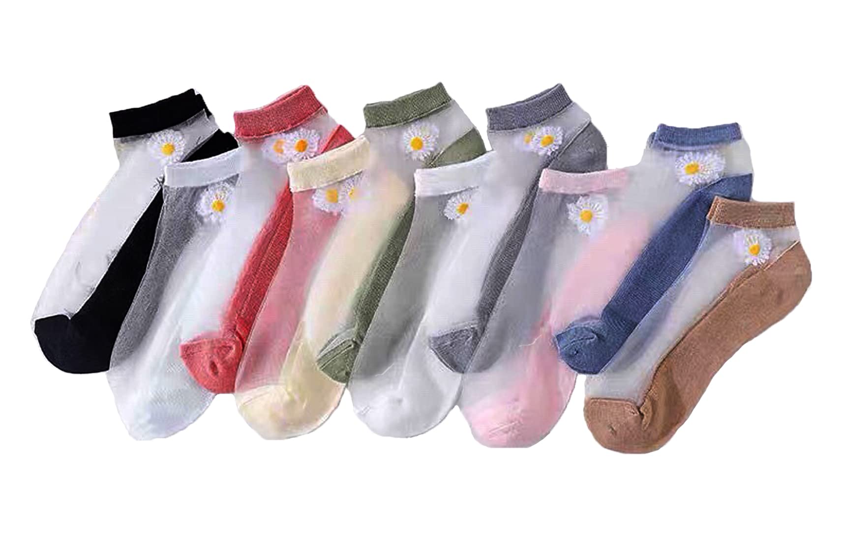 Unisex Cotton Crew Socks - Running & No-Show for Active Lifestyles
