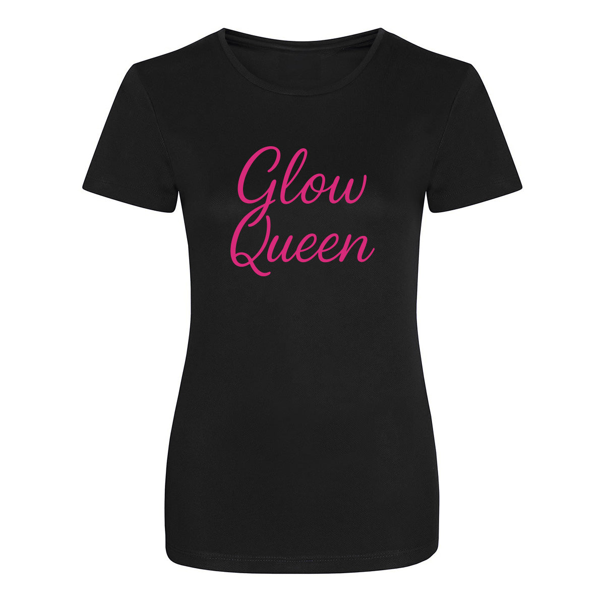 Glow Queen Technical T-Shirt for Women - Moisture-Wicking, Breathable & Stylish - Perfect for Workouts, Running & Casual Wear