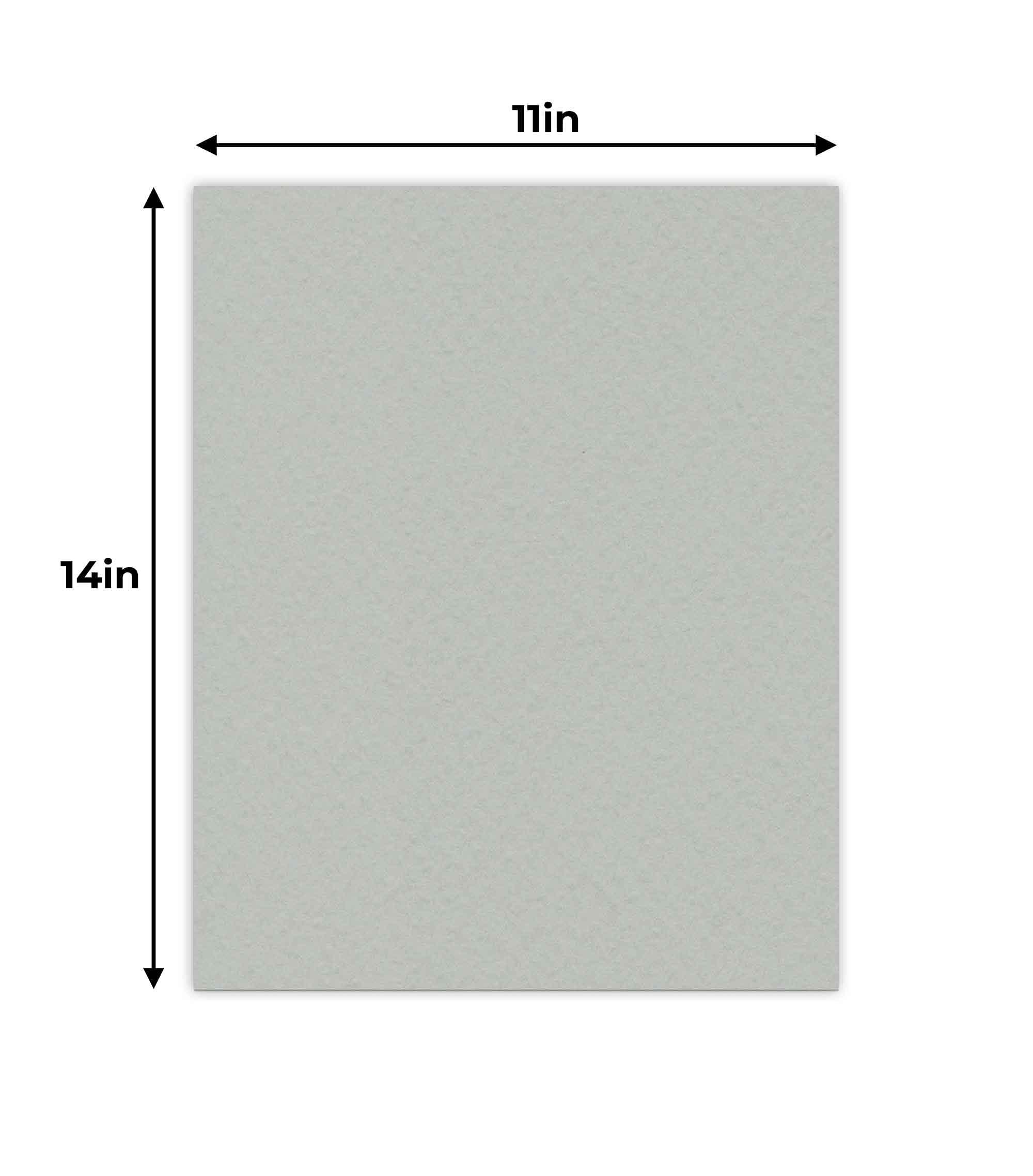 CountryArtHouse Taupe Acid-Free 11x14 Backing Board - 50 Sheets Uncut Photo Mat Board for Framing, Scrapbooking & Art Preservation | Archival Safe for Photos, Artwork & Memorabilia