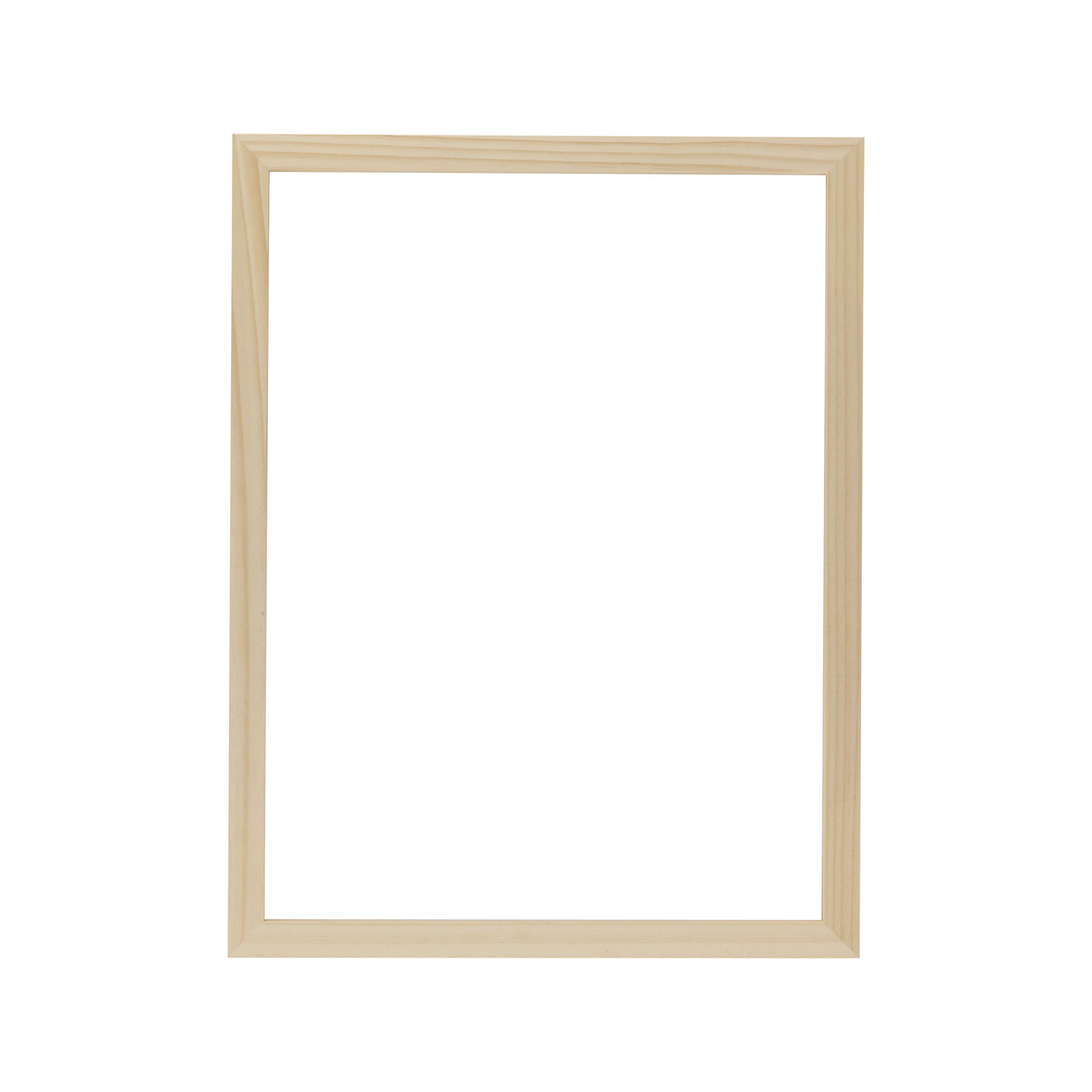 Unfinished Wood Gallery Frame 12x16 Inches - 10 Pack for Wall Art, Photo Displays & Home Decor | Rustic DIY Picture Frames
