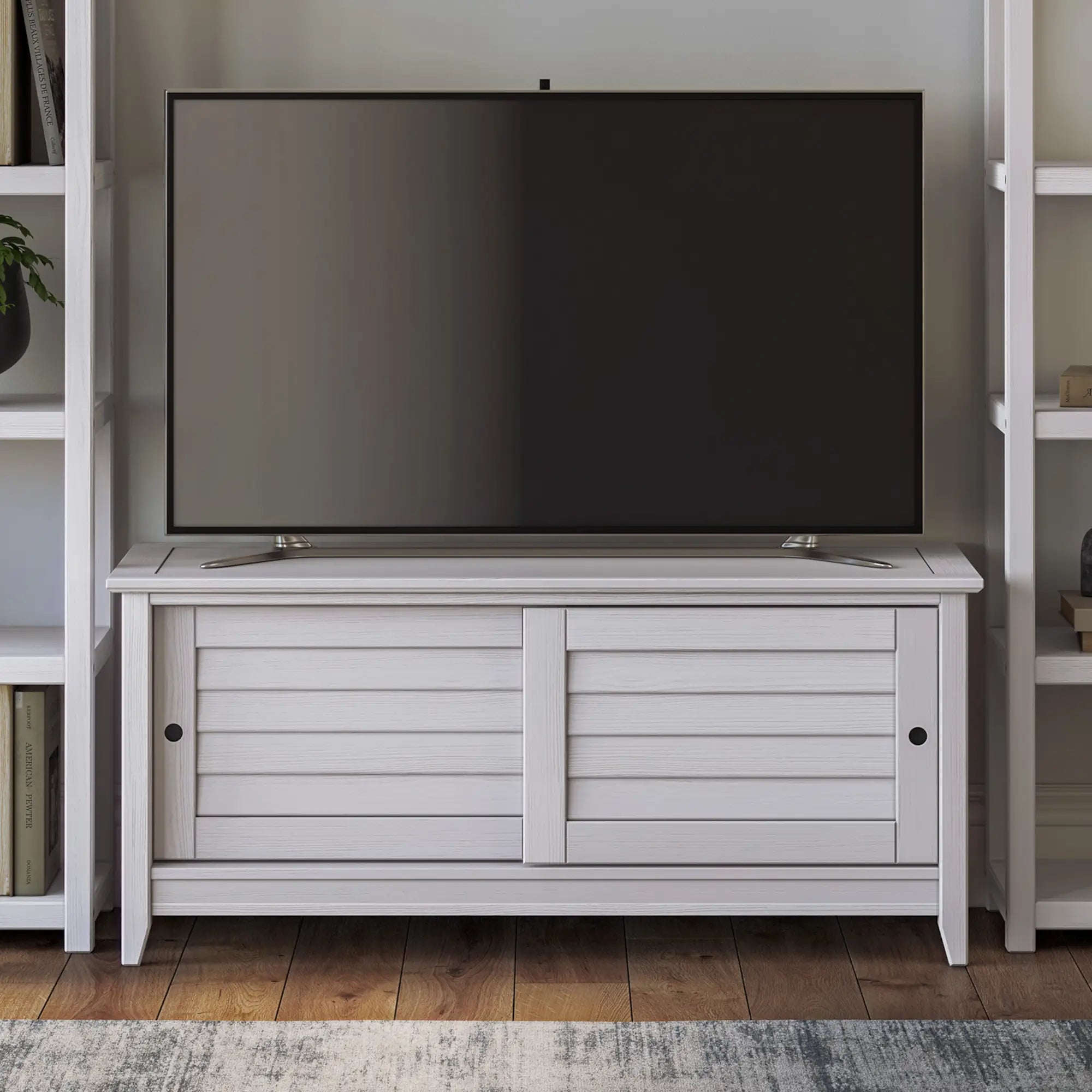 Greenport Storage Bench - Stylish and Functional Entryway Organizer with Seat | Perfect for Hallway, Living Room, and Bedroom Storage Solutions