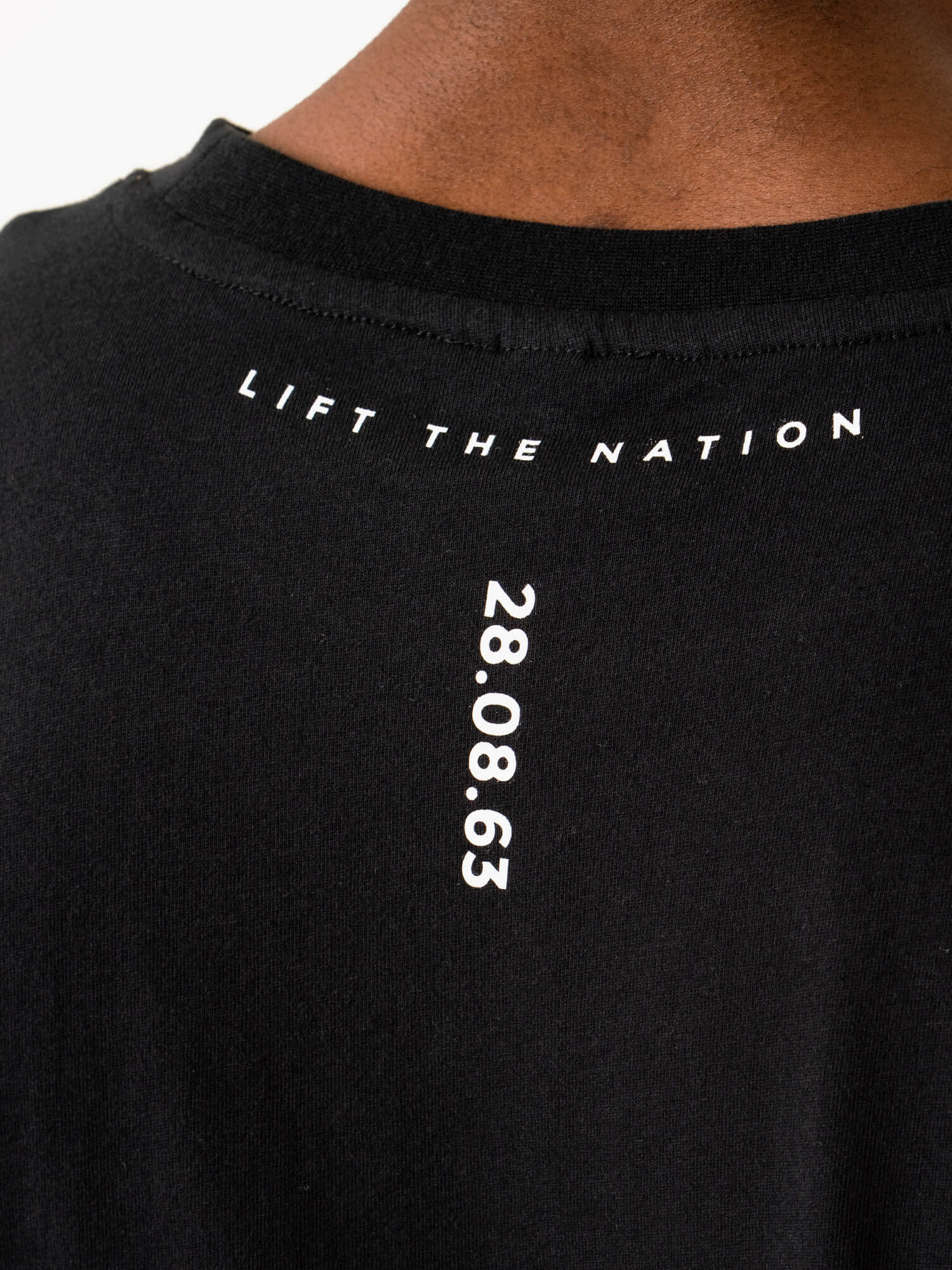 Stronger United Oversized T-Shirt for Men & Women - Soft Cotton Black Graphic Tee - Casual Streetwear & Lounge Wear