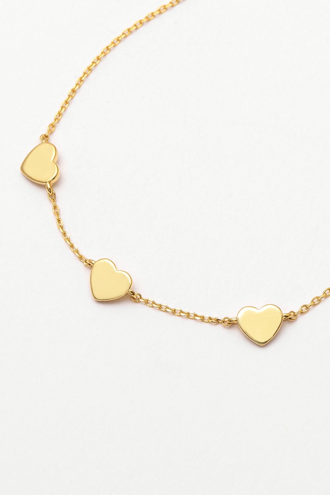 3 Heart Charm Bracelet for Women - Elegant Adjustable Friendship Jewelry Gift for Her - Perfect for Valentine's Day, Anniversary & Everyday Wear